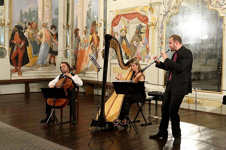 Isang Yun Trio, Kammermusikfestival Český Krumlov, 5.7.2012