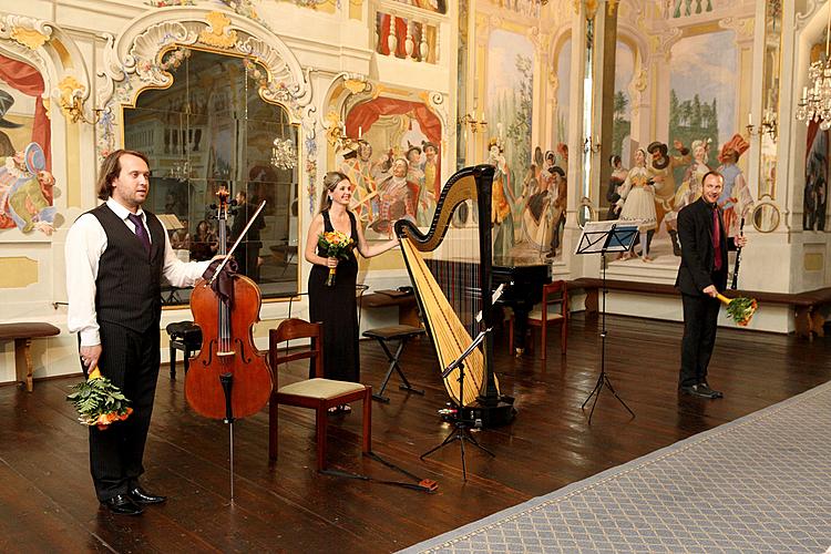 Isang Yun Trio, Kammermusikfestival Český Krumlov, 5.7.2012