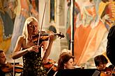 Concert In Honor to master Josef Suk - Gabriela Demeterová (violin), Jan Mráček (violin), Josef Špaček (violin), South Bohemian Chamber Philharmonic and Jan Talich (conductor), Chamber Music Festival Český Krumlov, 7.7.2012, photo by: Lubor Mrázek