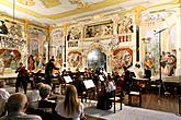 Concert In Honor to master Josef Suk - Gabriela Demeterová (violin), Jan Mráček (violin), Josef Špaček (violin), South Bohemian Chamber Philharmonic and Jan Talich (conductor), Chamber Music Festival Český Krumlov, 7.7.2012, photo by: Lubor Mrázek