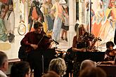 Concert In Honor to master Josef Suk - Gabriela Demeterová (violin), Jan Mráček (violin), Josef Špaček (violin), South Bohemian Chamber Philharmonic and Jan Talich (conductor), Chamber Music Festival Český Krumlov, 7.7.2012, photo by: Lubor Mrázek