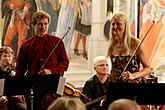 Concert In Honor to master Josef Suk - Gabriela Demeterová (violin), Jan Mráček (violin), Josef Špaček (violin), South Bohemian Chamber Philharmonic and Jan Talich (conductor), Chamber Music Festival Český Krumlov, 7.7.2012, photo by: Lubor Mrázek