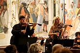 Concert In Honor to master Josef Suk - Gabriela Demeterová (violin), Jan Mráček (violin), Josef Špaček (violin), South Bohemian Chamber Philharmonic and Jan Talich (conductor), Chamber Music Festival Český Krumlov, 7.7.2012, photo by: Lubor Mrázek