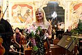 Concert In Honor to master Josef Suk - Gabriela Demeterová (violin), Jan Mráček (violin), Josef Špaček (violin), South Bohemian Chamber Philharmonic and Jan Talich (conductor), Chamber Music Festival Český Krumlov, 7.7.2012, photo by: Lubor Mrázek