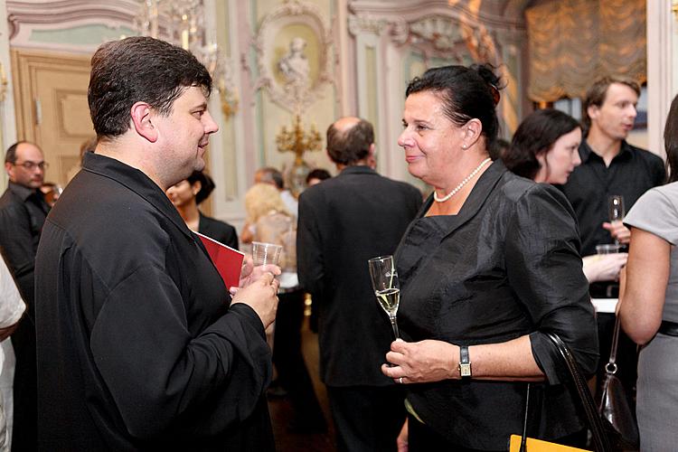 Concert In Honor to master Josef Suk - Gabriela Demeterová (violin), Jan Mráček (violin), Josef Špaček (violin), South Bohemian Chamber Philharmonic and Jan Talich (conductor), Chamber Music Festival Český Krumlov, 7.7.2012