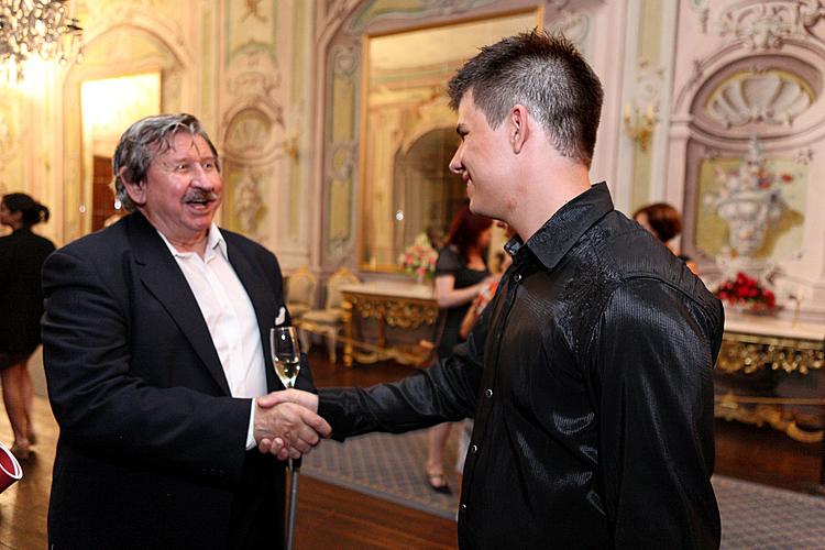 Concert In Honor to master Josef Suk - Gabriela Demeterová (violin), Jan Mráček (violin), Josef Špaček (violin), South Bohemian Chamber Philharmonic and Jan Talich (conductor), Chamber Music Festival Český Krumlov, 7.7.2012