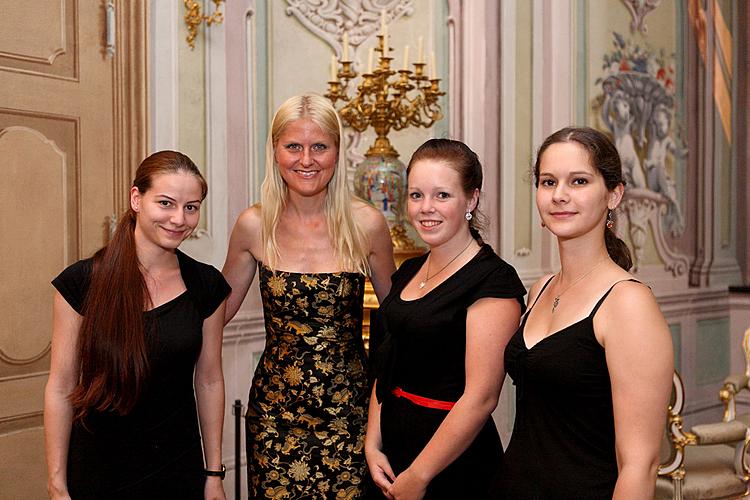 Concert In Honor to master Josef Suk - Gabriela Demeterová (violin), Jan Mráček (violin), Josef Špaček (violin), South Bohemian Chamber Philharmonic and Jan Talich (conductor), Chamber Music Festival Český Krumlov, 7.7.2012