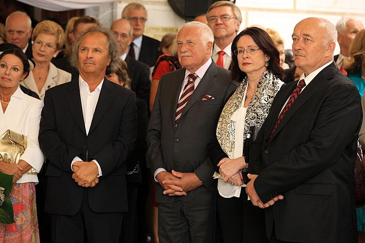 Opening Ceremony, 20.7.2012, 21st International Music Festival Český Krumlov