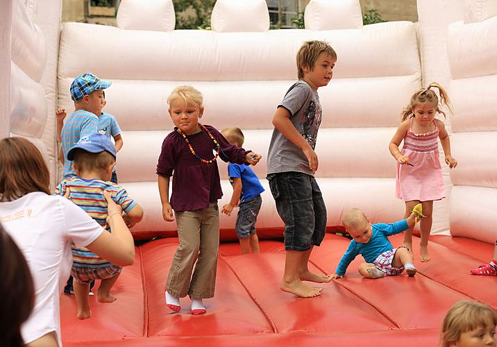 Kindernachmittags im Rhythmus der Energie, 29.7.2012, 21. Internationales Musikfestival Český Krumlov