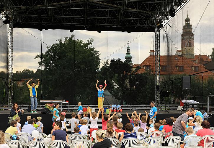 Kindernachmittags im Rhythmus der Energie, 29.7.2012, 21. Internationales Musikfestival Český Krumlov