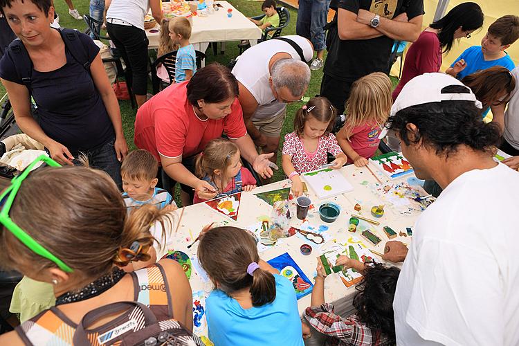 Children’s afternoon in the rhythm of energy, 29.7.2012, 21st International Music Festival Český Krumlov