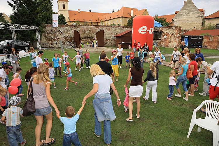 Kindernachmittags im Rhythmus der Energie, 29.7.2012, 21. Internationales Musikfestival Český Krumlov