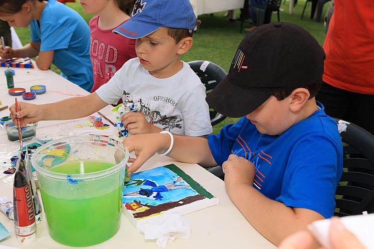 Children’s afternoon in the rhythm of energy, 29.7.2012, 21st International Music Festival Český Krumlov