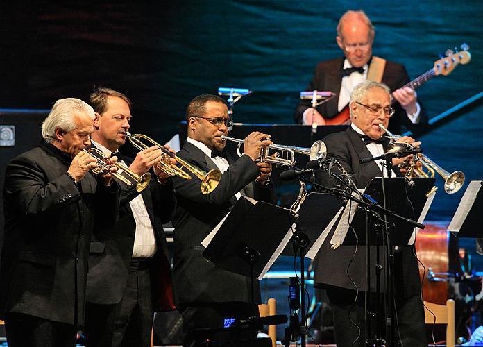 Otto Sauter & Ten of the Best & Friends, 11.8.2012, 21. Internationales Musikfestival Český Krumlov