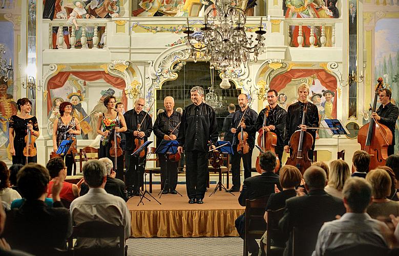 Roman Patočka a Praga Camerata, 16.8.2012, 21. Mezinárodní hudební festival Český Krumlov