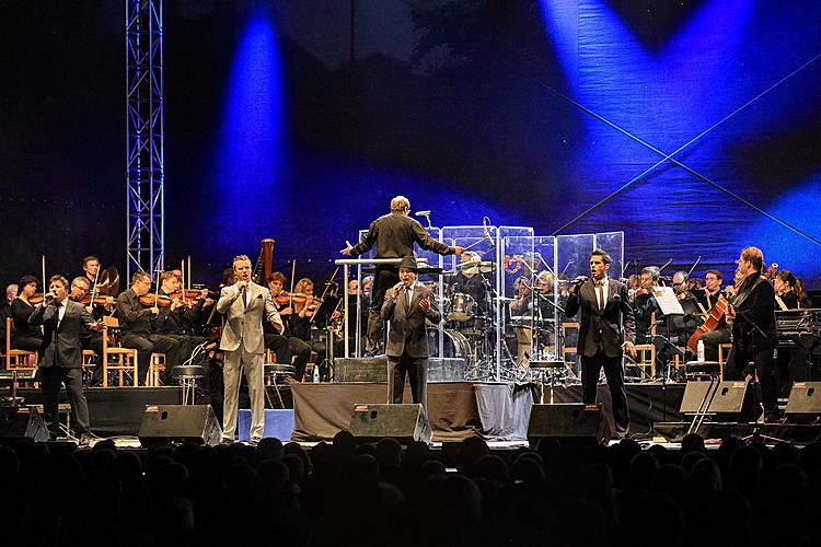 Kanadischen Tenöre - Feireliches Abschlusskonzert, 18.8.2012, 21. Internationales Musikfestival Český Krumlov