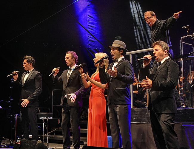 The Canadian Tenors - Celebrating final concert, 18.8.2012, 21st International Music Festival Český Krumlov