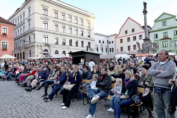 St.-Wenzels-Fest und Internationales Folklorefestival 2012 in Český Krumlov, Freitag 28. September 2012