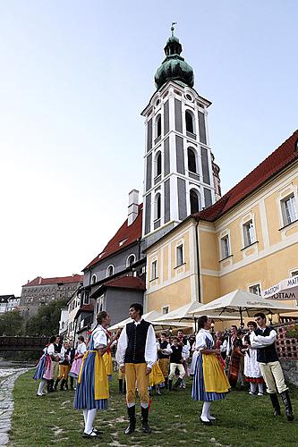 Saint Wenceslas Celebrations and International Folk Music Festival 2012 in Český Krumlov, Friday 28th September 2012