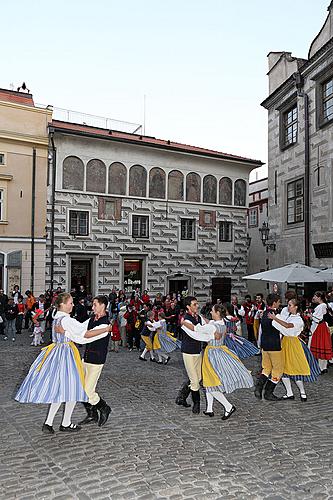 Svatováclavské slavnosti a Mezinárodní folklórní festival 2012 v Českém Krumlově, pátek 28. září 2012