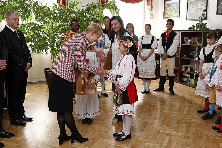 Svatováclavské slavnosti a Mezinárodní folklórní festival 2012 v Českém Krumlově, sobota 29. září 2012