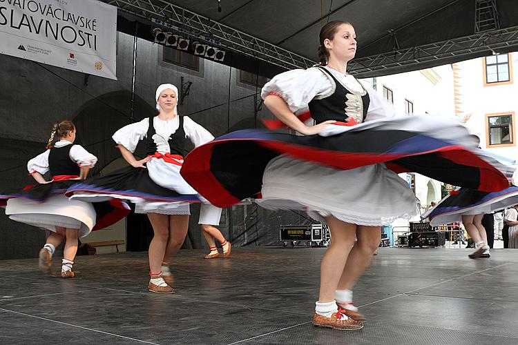 Svatováclavské slavnosti a Mezinárodní folklórní festival 2012 v Českém Krumlově, sobota 29. září 2012