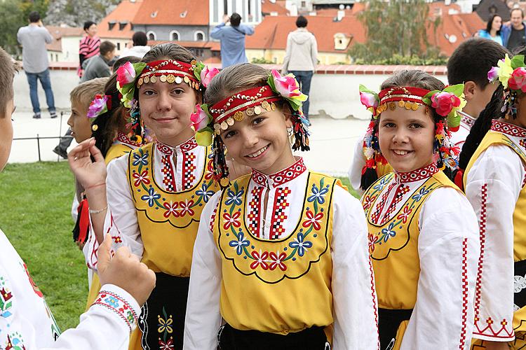 Svatováclavské slavnosti a Mezinárodní folklórní festival 2012 v Českém Krumlově, sobota 29. září 2012