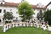 Svatováclavské slavnosti a Mezinárodní folklórní festival 2012 v Českém Krumlově, sobota 29. září 2012, foto: Lubor Mrázek