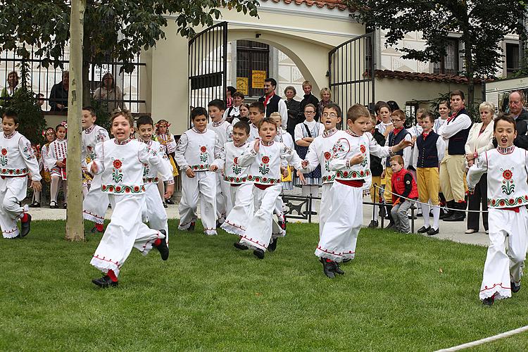 Svatováclavské slavnosti a Mezinárodní folklórní festival 2012 v Českém Krumlově, sobota 29. září 2012