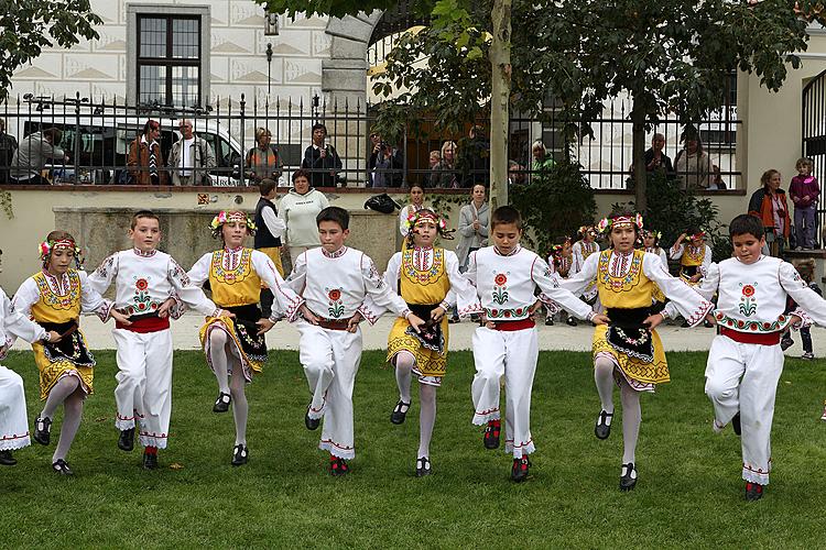 Svatováclavské slavnosti a Mezinárodní folklórní festival 2012 v Českém Krumlově, sobota 29. září 2012