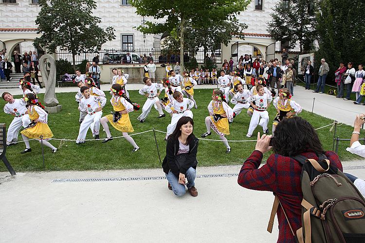 Svatováclavské slavnosti a Mezinárodní folklórní festival 2012 v Českém Krumlově, sobota 29. září 2012