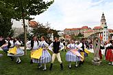 Svatováclavské slavnosti a Mezinárodní folklórní festival 2012 v Českém Krumlově, sobota 29. září 2012, foto: Lubor Mrázek