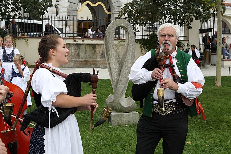 Svatováclavské slavnosti a Mezinárodní folklórní festival 2012 v Českém Krumlově, sobota 29. září 2012