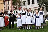 Saint Wenceslas Celebrations and International Folk Music Festival 2012 in Český Krumlov, Saturday 29th September 2012, photo by: Lubor Mrázek
