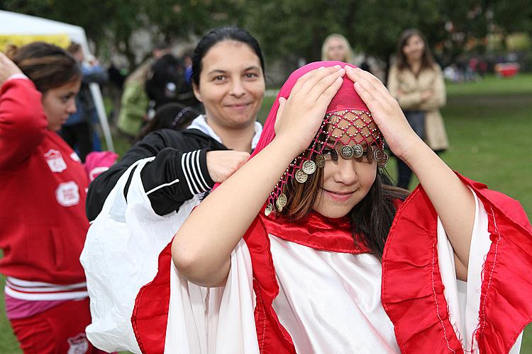 Svatováclavské slavnosti a Mezinárodní folklórní festival 2012 v Českém Krumlově, sobota 29. září 2012