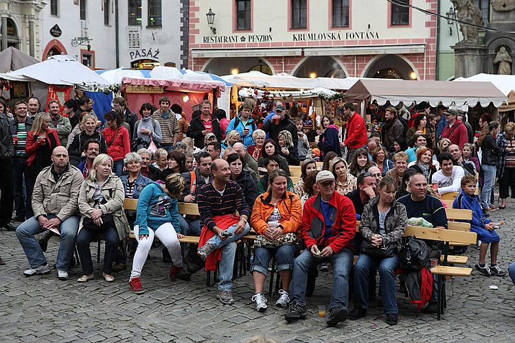 Svatováclavské slavnosti a Mezinárodní folklórní festival 2012 v Českém Krumlově, sobota 29. září 2012