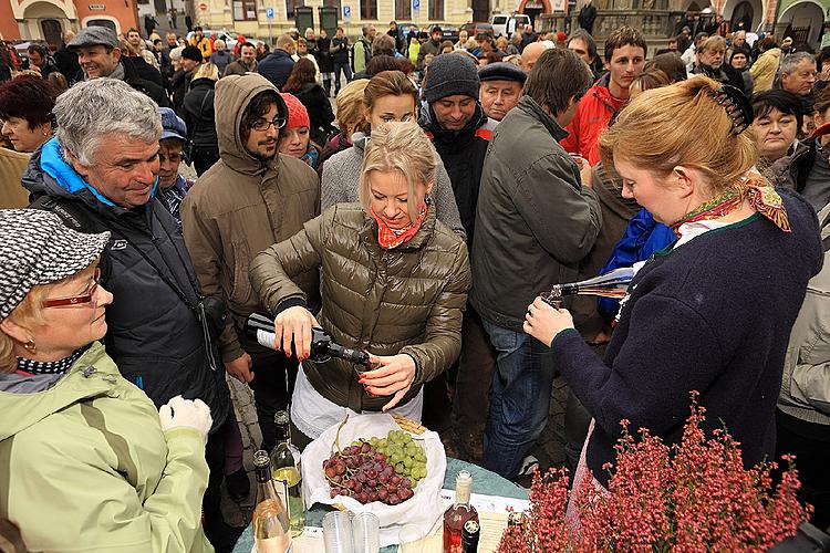 Slavnostní otevření Svatomartinského vína