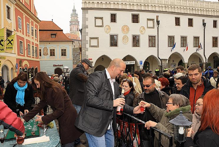 Slavnostní otevření Svatomartinského vína