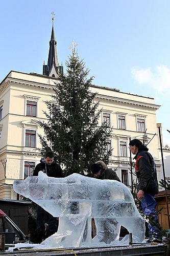 Entdeckung des Adventsmarkts-Patron, 1.12.2012