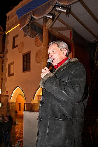 Entdeckung des Adventsmarkts-Patron, 1.12.2012