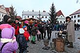 2. Advent Sunday - Baby Jesus Post Office located in the U Zlatého anděla Hotel and arrival of the White Lady, 9.12.2012, photo by: Lubor Mrázek