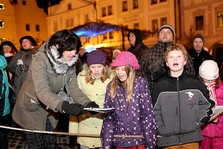 Carol Singing in the Czech Republic, 12.12.2012