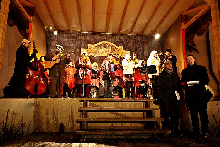 Carol Singing in the Czech Republic, 12.12.2012