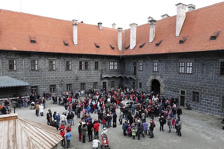 Bärenweihnachten in  Český Krumlov 24.12.2011