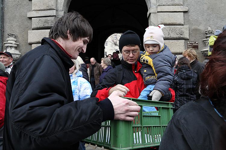 Medvědí Vánoce v Českém Krumlově 24.12.2011