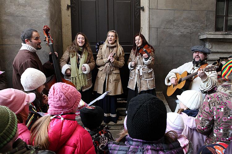 Medvědí Vánoce v Českém Krumlově 24.12.2011