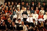 Concert performed by the Artistic Elementary School in Český Krumlov to celebrate the 20th anniversary of entering the town into the UNESCO World Heritage List, 15.12.2012, photo by: Lubor Mrázek