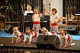 Concert performed by the Artistic Elementary School in Český Krumlov to celebrate the 20th anniversary of entering the town into the UNESCO World Heritage List, 15.12.2012, photo by: Lubor Mrázek