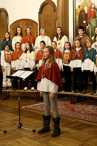 Nesem vám noviny - předvánoční koncert Brumlíků a hostů ze ZUŠ Český Krumlov, 20.12.2012