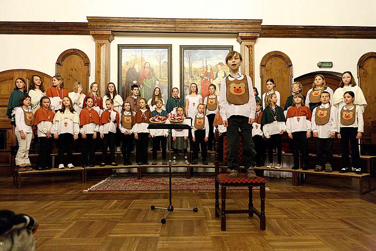 Nesem vám noviny - předvánoční koncert Brumlíků a hostů ze ZUŠ Český Krumlov, 20.12.2012